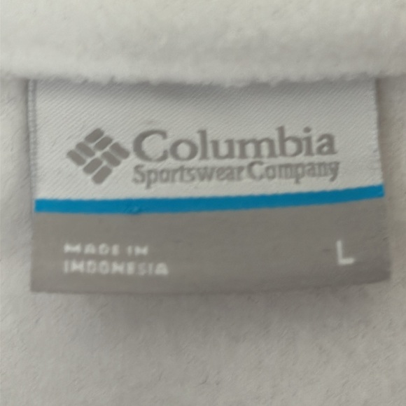 Whiteout White Columbia fleece full zip up lit interchange Jacket sz Large - Picture 9 of 11